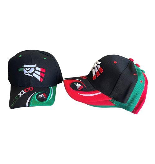 * Hecho En Mexico Mexico  Baseball Cap Embroidered Black Color Only (Capmx130) image