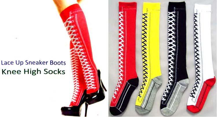 "Angelina" Girls Cotton Fashion Knee-Highs (Sizes: 4 - 11) image