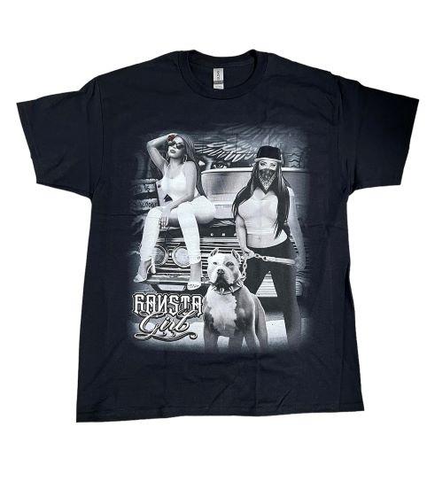 Gangsta Girls Mexican T-Shirts Cholo T-Shirts image