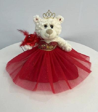 Quinceanera Teddy Bear - Size: 9 Inches image