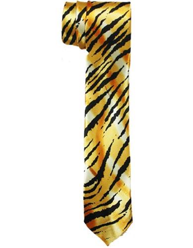 Fashion Wear Adult Fashion Neck Ties - Tiger Prints image
