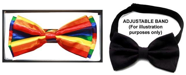 Rainbow Gay Pride Formal Wear Adult Bow Ties image