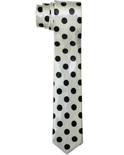 Formal Wear Adult Neck Tie In Prints - Polka Dots image
