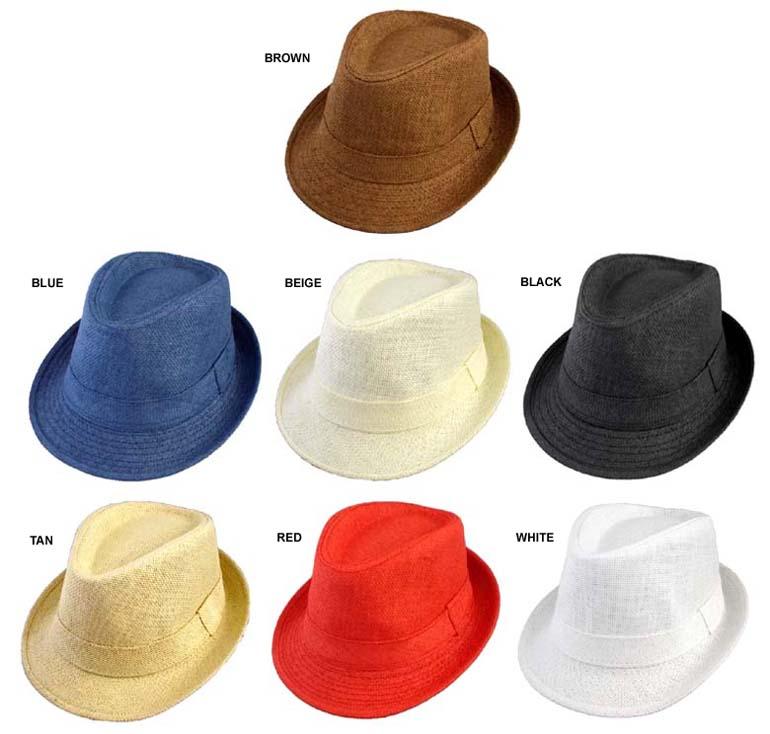 Fedora Hats For Kids - 7  Solid Colors (# 574) image