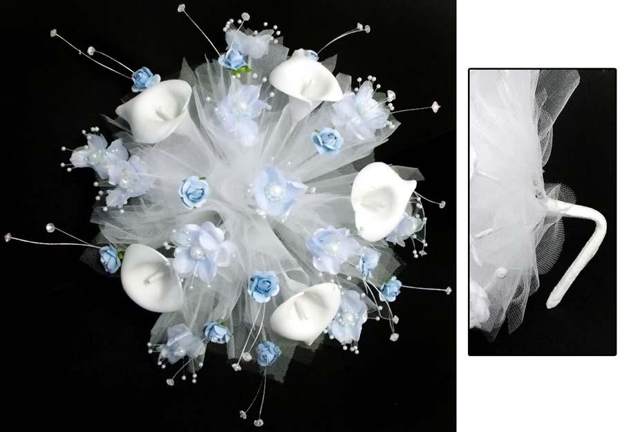 Hand-Made Bouquet - Baby Blue image