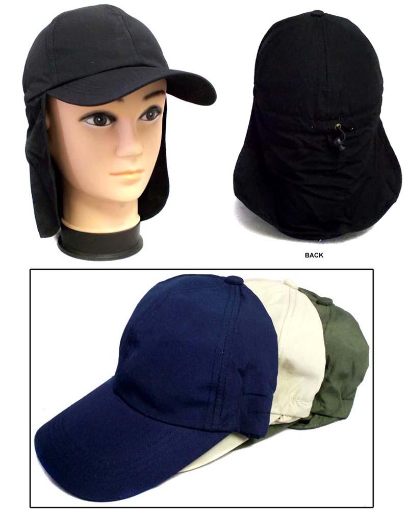 Safari Fishing Hiking Army Military Neck Cover Caps Hats image