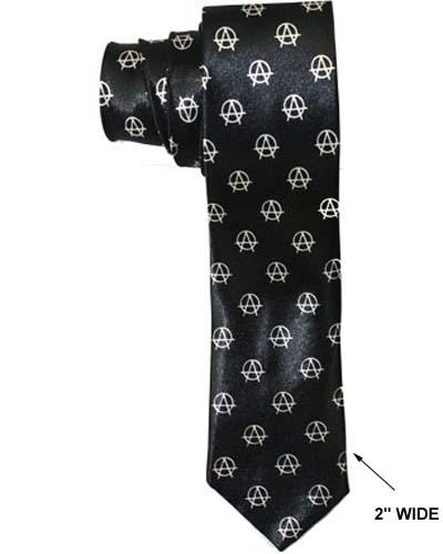 Formal Wear Fashion Slim Neck Ties For Adults - Anarchist image