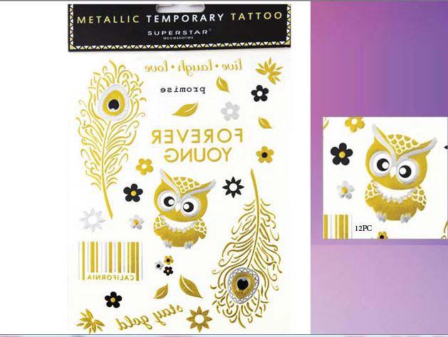Metallic Temporary Tattoos image