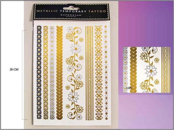 Metallic Temporary Tattoos image
