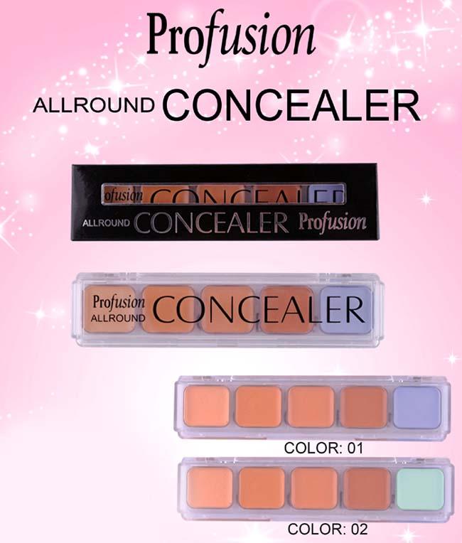 "Profusion" Cosmetics - 5 Colors All Round Concealer image