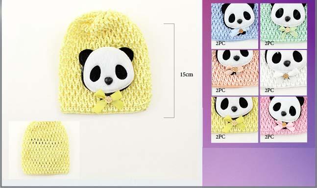 Crochet Kufis - Beanies - Winter Hats For Babies - Panda image