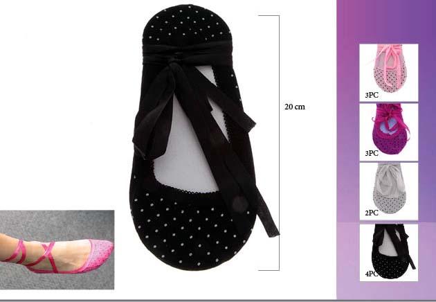 Shoes Liner - No Show Socks For Women/Teenagers - Polka Dots image