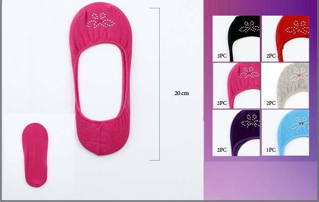 Shoes Liner - No Show Socks For Women/Teenagers - Butterflies image