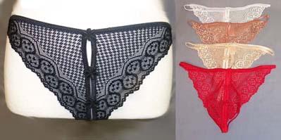 Underwear Womens Intimate Wear Womens Thongs   (# TG295) image