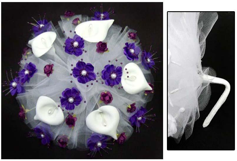 Hand-Made Bouquet - Purple image