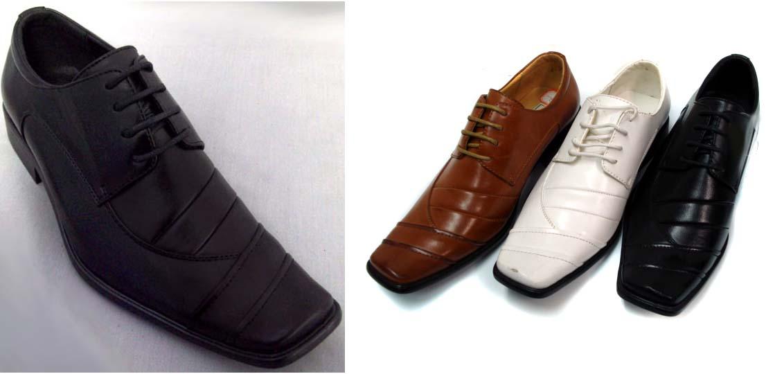 Boys Dress Shoes With Shoe Lace - Sizes: 11-4 image
