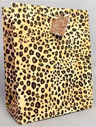 Gift Bags - Leopard Prints - Medium Size image