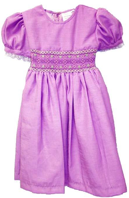 "Helen" Girls  Hand-Smocked Dresses  -  Sizes: 2T-6X image