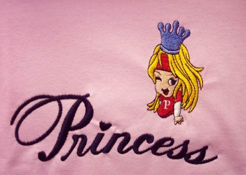 "Princess "  .................... Embroidered T/Shirts image