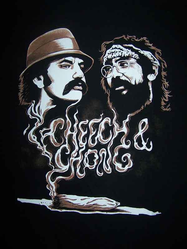 Cheech & Chong Marijuana Weed Pot Cannabis  T Shirt image