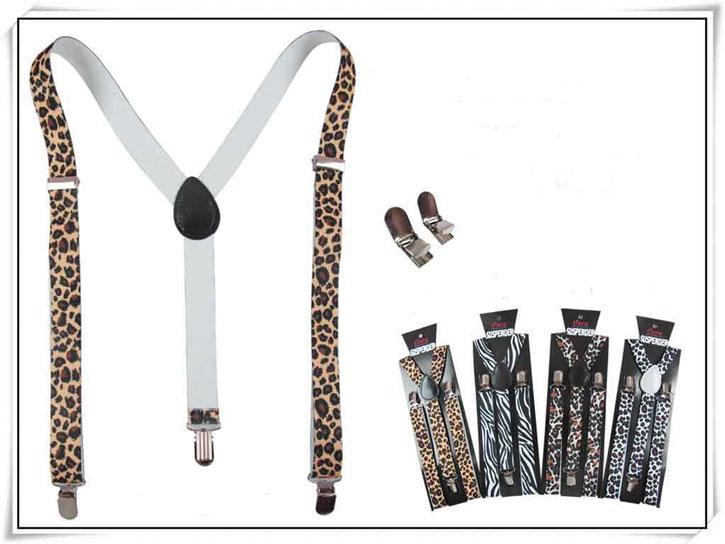 Adjustable Suspenders For Men & Big Boys - Animal Prints ( # 2) image