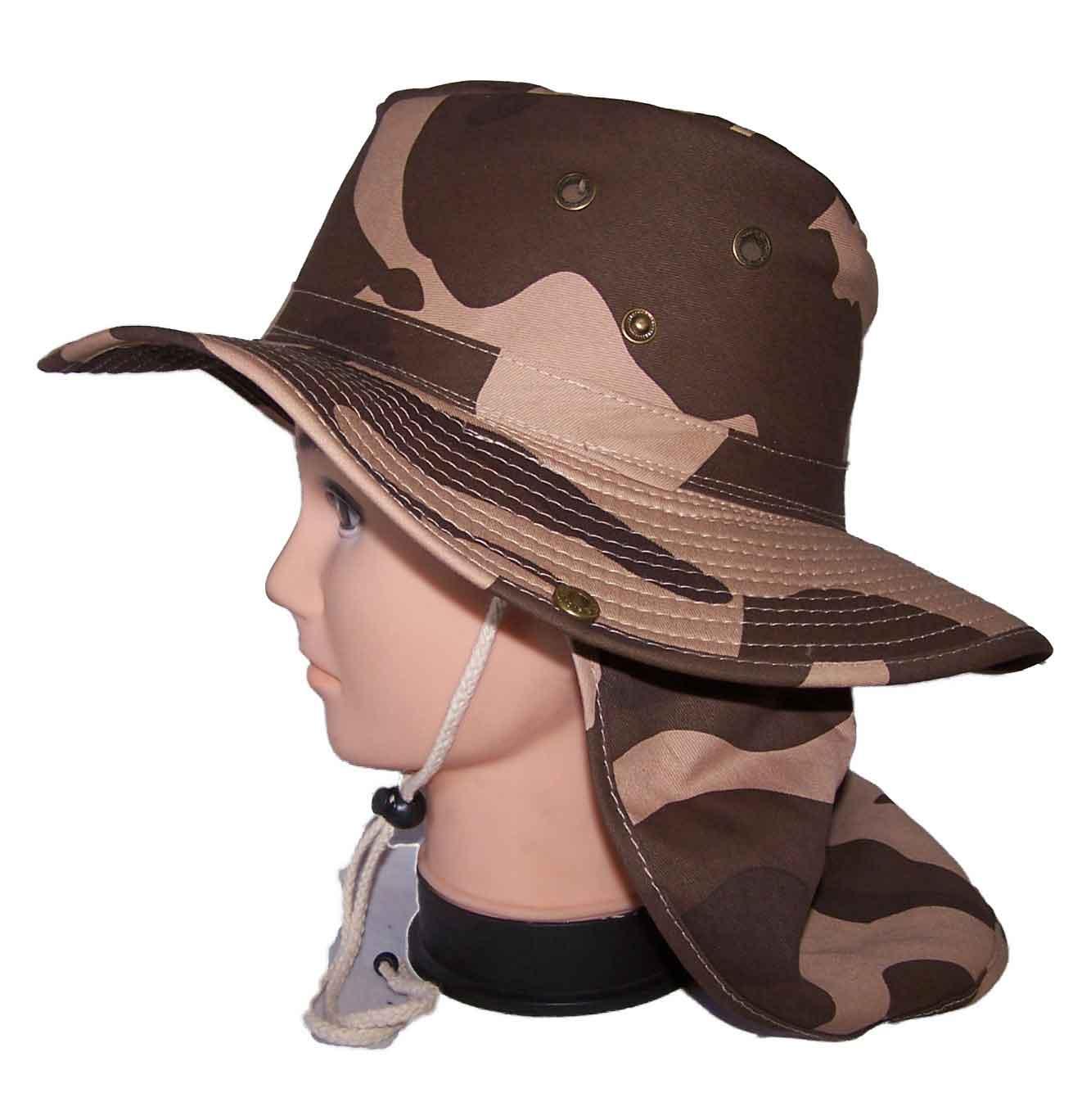 Safari Hats - Brown Camo Color image