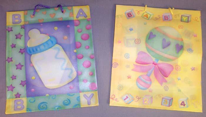 Gift Bags  - Translucent  - Baby Shower ( Size: Medium) image