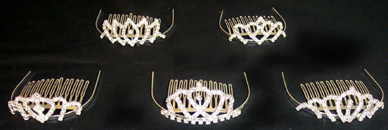 Mini Rhinestones Tiaras - Assorted Styles image