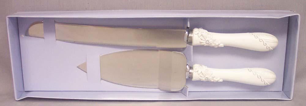 Bridal/Quincenera 2Pc Knife & Server Sets ( # W011ST) image