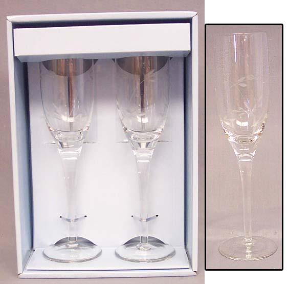 2Pc Clear Wine Glasses/Goblets Sets ( # 57637A) image