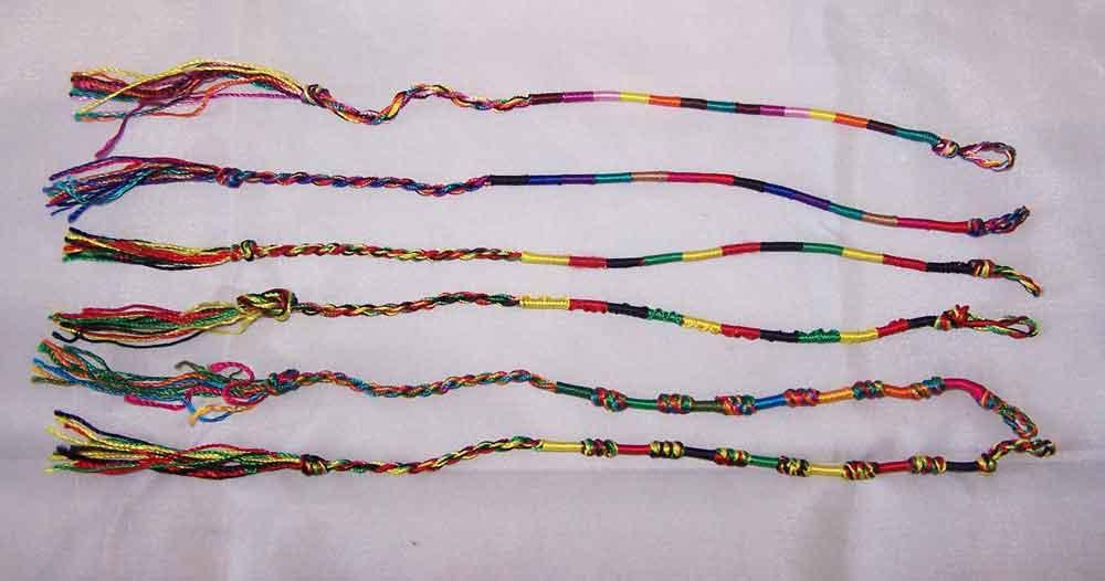 Authentic Indian Hand-Made Friendship Bracelets - From Peru image