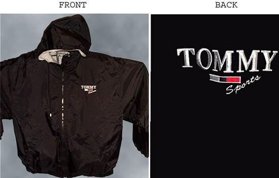 TOMMY Designer Style Adults Hooded Nylon Jackets image