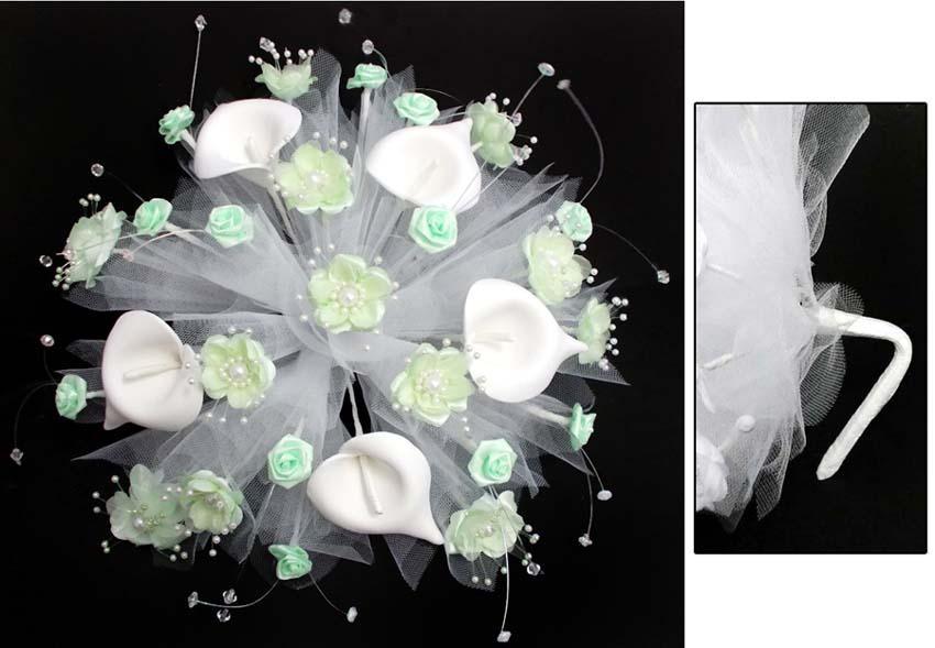 Hand-Made Bouquet - Mint Green image