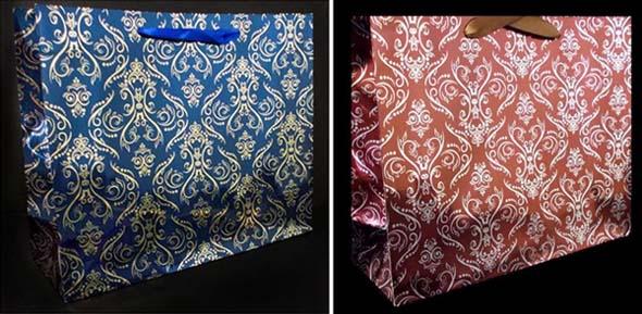 Gift Bags - Designer Style In 2 Colors Mixed image
