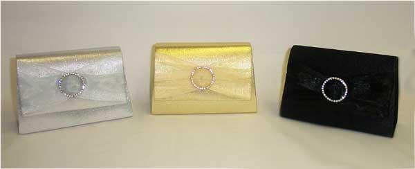 Girls  Evening  Handbags  - Silver  Color Only   (#  3407) image