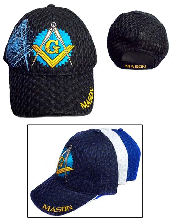 MASON Embroidered Mesh Baseball Caps image