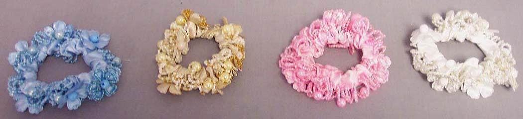 Hair Accessories -  Jewelled Ponytail Holders   ( #  SC-62030A) image