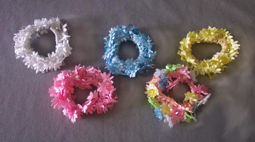 Hair Acessories - Floral Pony Tail Holders image