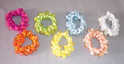 Hair Accessories - Jewelled Pony Tail Holders image