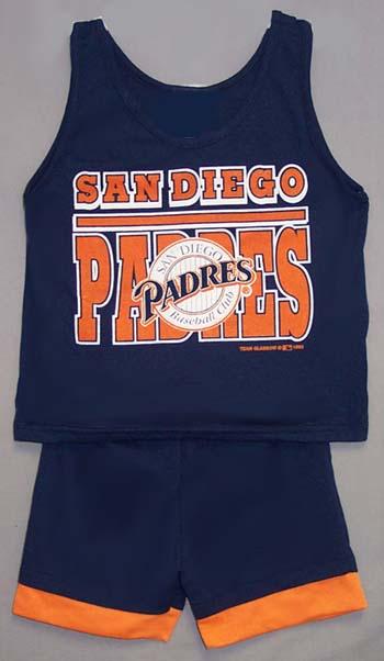 "San  Diego  Padres" Boys  Short Sets (Licensed) -  Sizes: 2T-4T image