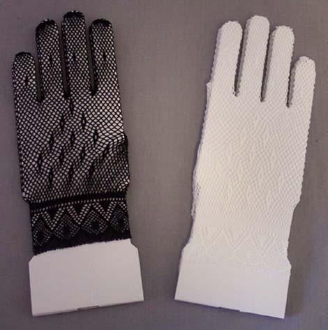 Mesh Gloves For Girls And Women - One Size image