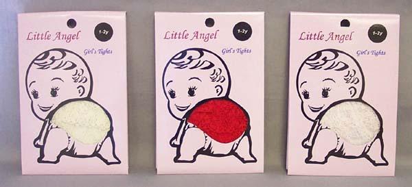 "Little Angel"  Rumba Lace Tights For   Infants (XL)  -  Color image