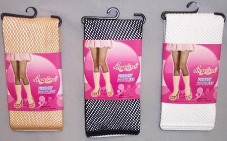 "Angelina" Womens Fishnet Footless Tights -  Black ( # 5298) image
