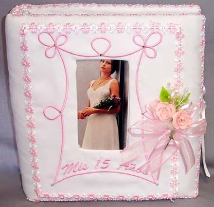 "Quincenera" Photo Album With Picture Frame image