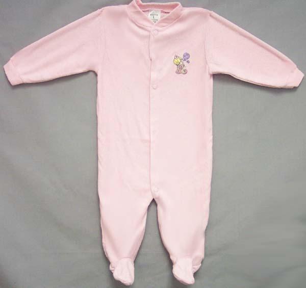 Baby Embroidered Terry Sleep-N-Play (New Born) image