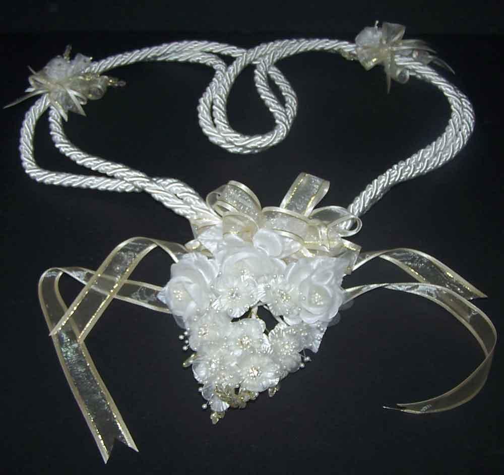 Hand-Made Wedding Lassos - Lassos De Boda - Ivory Color image