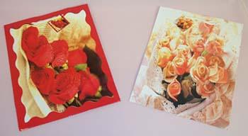 Gift Bags  - Roses  (Size: Medium) image