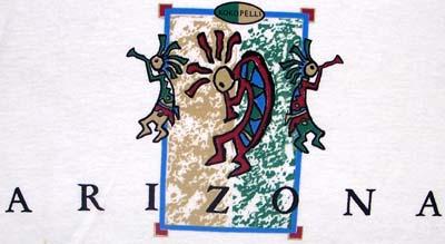 Native Pride - South Western Design T/Shirts (3 Indian Dancers)) image