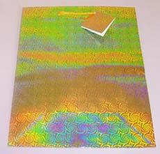 Gift Bags  -  Metallic Hologram  (Size: Medium) image