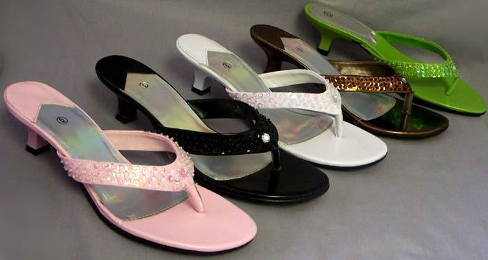 Womens/Teenagers Dressy Sandals With Sequins image